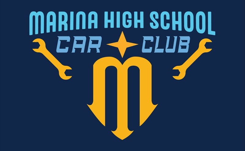 Marina High School Car Club Logo